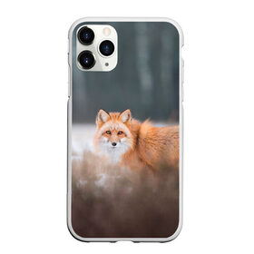 Чехол для iPhone 11 Pro Max матовый с принтом Лиса в городе Новоалтайск, Силикон |  | fox | foxy | животное | звери | лиса | лисенок | лисичка | милая | рыжая | фокс