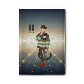 Обложка для автодокументов с принтом BTS в городе Новоалтайск, натуральная кожа |  размер 19,9*13 см; внутри 4 больших “конверта” для документов и один маленький отдел — туда идеально встанут права | Тематика изображения на принте: bts | k pop | kpop | rm | аниме | бтс | ви | джей хоуп | джонгук | кпоп | сюга | чимин | чин | япония