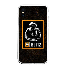 Чехол для iPhone XS Max матовый с принтом Blitz в городе Новоалтайск, Силикон | Область печати: задняя сторона чехла, без боковых панелей | blitz | r6s | rainbow six siege | блиц | оперативник | персонаж
