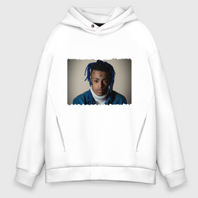 Мужское худи Oversize хлопок с принтом XXXTentacion в городе Новоалтайск, френч-терри — 70% хлопок, 30% полиэстер. Мягкий теплый начес внутри —100% хлопок | боковые карманы, эластичные манжеты и нижняя кромка, капюшон на магнитной кнопке | falling down | hope | look at me | moonlight | rap | sad | xxx | xxxtentacion | джасей дуэйн рикардо онфрой | дреды | рэп | тату | фото