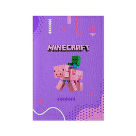Обложка для паспорта матовая кожа с принтом Minecraft в городе Новоалтайск, натуральная матовая кожа | размер 19,3 х 13,7 см; прозрачные пластиковые крепления | Тематика изображения на принте: minecraft | алекс | белый | блоки | ведьма | взрывчатка | визера | волк | гаст | добывать | дракон | зеленый куб | зомби | игра | крафт | крипер | кубики | лошадка | майн | майнкрафт | манкрафт | овечка | оцелот