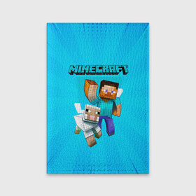 Обложка для паспорта матовая кожа с принтом Minecraft в городе Новоалтайск, натуральная матовая кожа | размер 19,3 х 13,7 см; прозрачные пластиковые крепления | Тематика изображения на принте: minecraft | алекс | белый | блоки | ведьма | взрывчатка | визера | волк | гаст | добывать | дракон | зеленый куб | зомби | игра | крафт | крипер | кубики | лошадка | майн | майнкрафт | манкрафт | овечка | оцелот