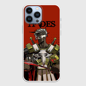 Чехол для iPhone 13 Pro Max с принтом Hades   Арес в городе Новоалтайск,  |  | Тематика изображения на принте: hades | арес | бог | босс | игра | компьютерная | красный | лого | логотип | мифология | олимп | подарок | хейдc | хэйдс | черный