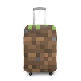 Чехол для чемодана 3D с принтом Minecraft камуфляж в городе Новоалтайск, 86% полиэфир, 14% спандекс | двустороннее нанесение принта, прорези для ручек и колес | minecraft | камуфляж | майнкрафт | майнкрафта | майнкрафтер | майнкрафтеры | майнкрафтонли | майнкрафтпе