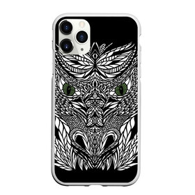Чехол для iPhone 11 Pro матовый с принтом Дракон с зелеными глазами в городе Новоалтайск, Силикон |  | Тематика изображения на принте: dragon | взгляд | волшебство | глаза | год дракона | девушка | девушка дракон | дракон | зеленые | китайский | магия | повелитель драконов | смотреть | татуировка | хороший | черный