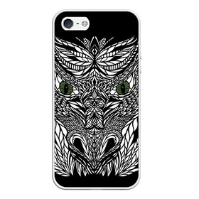 Чехол для iPhone 5/5S матовый с принтом Дракон с зелеными глазами в городе Новоалтайск, Силикон | Область печати: задняя сторона чехла, без боковых панелей | Тематика изображения на принте: dragon | взгляд | волшебство | глаза | год дракона | девушка | девушка дракон | дракон | зеленые | китайский | магия | повелитель драконов | смотреть | татуировка | хороший | черный