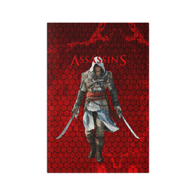 Обложка для паспорта матовая кожа с принтом Assassin’s Creed в городе Новоалтайск, натуральная матовая кожа | размер 19,3 х 13,7 см; прозрачные пластиковые крепления | action adventure | action rpg | creed | игра | мультиплатформенная | паркур | стелс