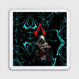 Магнит 55*55 с принтом Assassin’s Creed в городе Новоалтайск, Пластик | Размер: 65*65 мм; Размер печати: 55*55 мм | action adventure | action rpg | creed | игра | мультиплатформенная | паркур | стелс