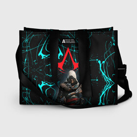 Сумка-шоппер 3D с принтом Assassin’s Creed в городе Новоалтайск, 100% полиэстер | застегивается на металлическую кнопку; внутренний карман застегивается на молнию. Стенки укреплены специальным мягким материалом, чтобы защитить содержимое от несильных ударов
 | action adventure | action rpg | creed | игра | мультиплатформенная | паркур | стелс