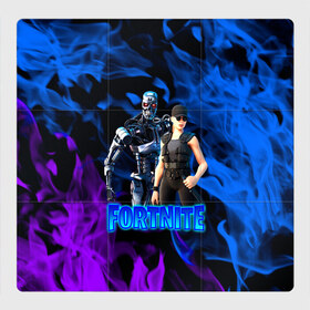 Магнитный плакат 3Х3 с принтом Fortnite T-800/Sarah в городе Новоалтайск, Полимерный материал с магнитным слоем | 9 деталей размером 9*9 см | Тематика изображения на принте: fortnite | heroes | logo game | marshmallow | marshmello | sarah | sarah connor | t 800 | terminator | битва | бойцы | игра | карась | логотипы игр | маршмеллоу | персонажи игр | робот | сара коннор | терминатор | фортнайт