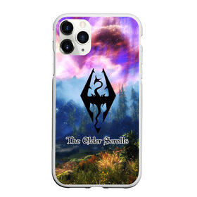 Чехол для iPhone 11 Pro матовый с принтом The Elder Scrolls в городе Новоалтайск, Силикон |  | skirim | tegunvteg | the elder scrolls | драконы | скайрим