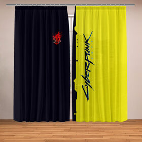Фотошторы с принтом Cyberpunk 2077 samurai в городе Новоалтайск, Блэкаут (светозащита 90%) / Габардин (светозащита 40% | 2 полотна шириной по 145 см; Высота 200-300 см; Крепление: шторная лента (на крючки); | 2077 | cyberpunk | cyberpunk 2077 samurai | johnny silverhand | keanu reeves | samurai | би | джонни сильверхенд | киану ривз | кибер панк | самурай