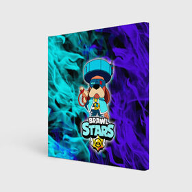 Холст квадратный с принтом Brawl Stars Ronin Ruffs в городе Новоалтайск, 100% ПВХ |  | brawl stars | colonel ruffs | logo | ronin ruffs | ruffs | бравл старс | бравлер | генерал гавс | генерал руфф | логотипы игр | персонажи игр | раффс | руфус | руффс | собака