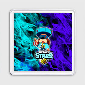 Магнит 55*55 с принтом Brawl Stars Ronin Ruffs в городе Новоалтайск, Пластик | Размер: 65*65 мм; Размер печати: 55*55 мм | Тематика изображения на принте: brawl stars | colonel ruffs | logo | ronin ruffs | ruffs | бравл старс | бравлер | генерал гавс | генерал руфф | логотипы игр | персонажи игр | раффс | руфус | руффс | собака