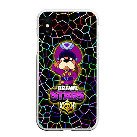 Чехол для iPhone XS Max матовый с принтом Brawl Stars Colonel Ruffs в городе Новоалтайск, Силикон | Область печати: задняя сторона чехла, без боковых панелей | Тематика изображения на принте: brawl stars | colonel ruffs | logo | ronin ruffs | ruffs | бравл старс | бравлер | генерал гавс | генерал руфф | логотипы игр | персонажи игр | раффс | руфус | руффс | собака