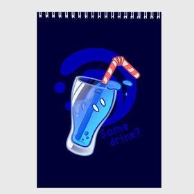 Скетчбук с принтом Slime drink в городе Новоалтайск, 100% бумага
 | 48 листов, плотность листов — 100 г/м2, плотность картонной обложки — 250 г/м2. Листы скреплены сверху удобной пружинной спиралью | Тематика изображения на принте: drink | genshin | genshin impact | slime | геншин | геншин импакт | гидро | коктейл | слайм