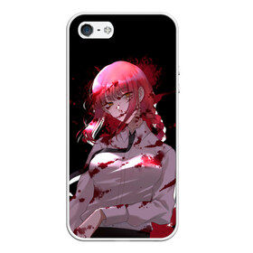 Чехол для iPhone 5/5S матовый с принтом Makima Chainsaw Man в городе Новоалтайск, Силикон | Область печати: задняя сторона чехла, без боковых панелей | anime | chainsaw man | denji | makima | manga | power | аниме | бим | денджи | дьявол бесконечности | кишибэ | летучая мышь | манга | пауэр | хаякава аки | химено | человек бензопила