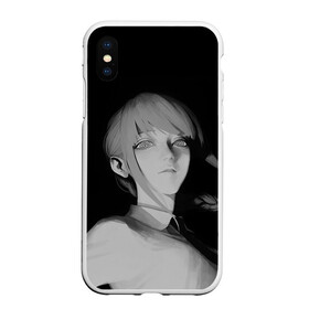 Чехол для iPhone XS Max матовый с принтом Makima Chainsaw Man в городе Новоалтайск, Силикон | Область печати: задняя сторона чехла, без боковых панелей | anime | chainsaw man | denji | makima | manga | power | аниме | бим | денджи | дьявол бесконечности | кишибэ | летучая мышь | манга | пауэр | хаякава аки | химено | человек бензопила