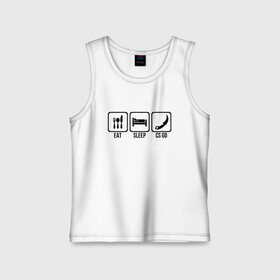 Детская майка хлопок EAT SLEEP CS GO (Z): в городе Новоалтайск,  |  | awp | counter strike | cs go | cs go global offensive | cs:go | csgo | global offensive | глобальное наступление | контрудар | кс го | ксго