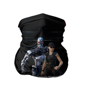 Бандана-труба 3D с принтом Fortnite - Terminator в городе Новоалтайск, 100% полиэстер, ткань с особыми свойствами — Activecool | плотность 150‒180 г/м2; хорошо тянется, но сохраняет форму | chapter 2 | fortnite | fortnite 3 | fortnite terminator | sarah connor and terminator 800 | t 800 | t 800 fortnite | сара коннор | скин t 800 | скин терминатора | терминатор | терминатор т 800 | фортнайт | фортнайт глава 2 | фортнайт тер
