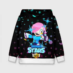 Детская толстовка 3D с принтом Колетт Навигатор BRAWL STARS в городе Новоалтайск, 100% полиэстер | двухслойный капюшон со шнурком для регулировки, мягкие манжеты на рукавах и по низу толстовки, спереди карман-кенгуру с мягким внутренним слоем | brawl | bull | colet | colette | colette navigator | colonel ruffs | dark lord spike | leon | nani | ruffs ronin | spike | stars | surge | астробулл | астробык | бравл | гавс ронин | генерал гавс | колет | колетт навигатор | леон | нан