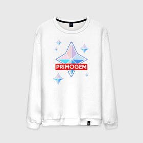 Мужской свитшот хлопок с принтом PRIMOGEM в городе Новоалтайск, 100% хлопок |  | 