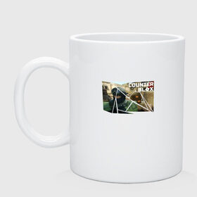 Кружка с принтом CS GO & Roblox в городе Новоалтайск, керамика | объем — 330 мл, диаметр — 80 мм. Принт наносится на бока кружки, можно сделать два разных изображения | Тематика изображения на принте: 