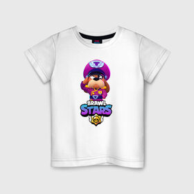 Детская футболка хлопок с принтом Brawl Stars - Colonel Ruffs в городе Новоалтайск, 100% хлопок | круглый вырез горловины, полуприлегающий силуэт, длина до линии бедер | brawl | brawl ruffs | brawl stars | brawler | colonel ruffs | leon | new brawler | ruffs | ruffus | starrforce | бравл | бравл гавс | бравл пес | бравл собака | бравл старс | бравлер | гавс | генерал гавс | генерал пес | леон | руффс |