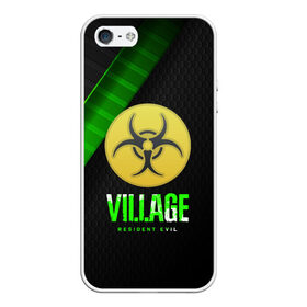 Чехол для iPhone 5/5S матовый с принтом RESIDENT EVIL VILLAGE в городе Новоалтайск, Силикон | Область печати: задняя сторона чехла, без боковых панелей | biohazard | game | monster | resident evil | resident evil 8 | umbrella | umbrella corp | umbrella corporation | zombie | обитель зла