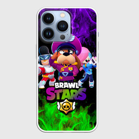 Чехол для iPhone 13 Pro с принтом Brawl Stars the StarrForce в городе Новоалтайск,  |  | Тематика изображения на принте: brawl | brawl ruffs | brawl stars | brawler | colette | colonel ruffs | leon | new brawler | ruffs | ruffus | space ox bull | starrforce | астробык булл | бравл | бравл гавс | бравл старс | бравлер | гавс | генерал пес | колетт | леон 