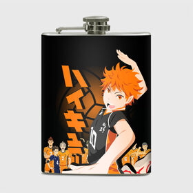 Фляга с принтом ВОЛЕЙБОЛ!! HAIKYUU!! в городе Новоалтайск, металлический корпус | емкость 0,22 л, размер 125 х 94 мм. Виниловая наклейка запечатывается полностью | anime | haikyu | haikyuu | karasuno | аниме | волейбол | ворон | карасуно | манга | мяч | сёё хината