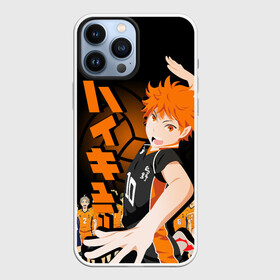Чехол для iPhone 13 Pro Max с принтом HAIKYUU Шоё Хината и его команда в городе Новоалтайск,  |  | Тематика изображения на принте: anime | haikyu | haikyuu | karasuno | аниме | волейбол | ворон | карасуно | манга | мяч | сёё хината