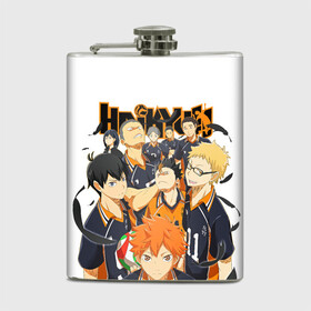 Фляга с принтом ВОЛЕЙБОЛ!! / HAIKYUU!! в городе Новоалтайск, металлический корпус | емкость 0,22 л, размер 125 х 94 мм. Виниловая наклейка запечатывается полностью | anime | haikyu | haikyuu | karasuno | аниме | волейбол | ворон | карасуно | манга | мяч | сёё хината