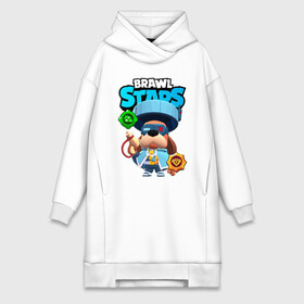 Платье-худи хлопок с принтом Генерал Гавс brawl stars в городе Новоалтайск,  |  | brawl | brawl stars | brawlstars | brawl_stars | jessie | бравл | бравлер руффс | бравлстарс | генерал гавс