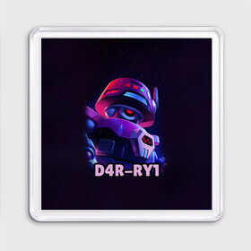 Магнит 55*55 с принтом D4R-RY1 BRAWL STARS в городе Новоалтайск, Пластик | Размер: 65*65 мм; Размер печати: 55*55 мм | brawl stars | brawl stars 5 | brawl stars 5 сезон | d4r ry1 | бравл старс | бравлы | новый персонаж