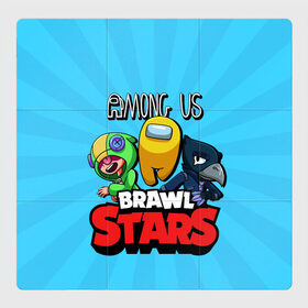 Магнитный плакат 3Х3 с принтом Among Us and Brawl Stars в городе Новоалтайск, Полимерный материал с магнитным слоем | 9 деталей размером 9*9 см | among us | brawl | brawl stars | crewmate | crow | game | impostor | leon | logo | red | stars | sus | suspicious | амонг ac | амонгас | бравл старс | бравлы | ворон | игра | игры | импостер | космонавт | космос | крюмейт | леон | лого | логотип