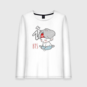 Женский лонгслив хлопок с принтом BTS sleep в городе Новоалтайск, 100% хлопок |  | bts | k pop | kpop | rm | аниме | бтс | ви | джей хоуп | джонгук | кпоп | сюга | чимин | чин | япония