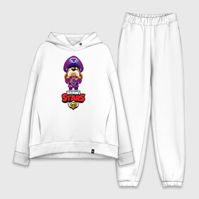 Женский костюм хлопок Oversize с принтом Генерал Гавс в городе Новоалтайск,  |  | brawl stars | colonel ruffus | бравел старс | генерал гавс | новый борец | руффс