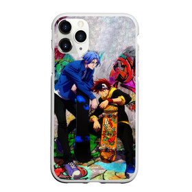 Чехол для iPhone 11 Pro Max матовый с принтом На скейте в бесконечность в городе Новоалтайск, Силикон |  | anime | japan | langa | reki | sk8 | sk8 the infinity | skate | the infinity | аниме | иероглифы | ланга | на скейте в бесконечность | реки | скейт | скейт бесконечность | скейтборд | скейтеры | япония