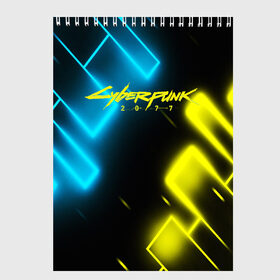 Скетчбук с принтом CYBERPUNK2077 КИБЕРПАНК в городе Новоалтайск, 100% бумага
 | 48 листов, плотность листов — 100 г/м2, плотность картонной обложки — 250 г/м2. Листы скреплены сверху удобной пружинной спиралью | Тематика изображения на принте: 2077 | cd projekt red | cyberpunk | cyberpunk 2077 | game | samurai | арт | будущее | видеоигра | игра | киберпанк | киберпанк 2077 | киборг | киборги