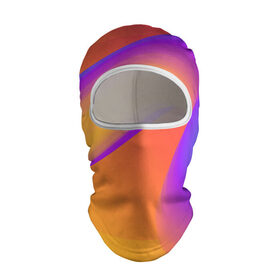 Балаклава 3D с принтом Яркая жвачка в городе Новоалтайск, 100% полиэстер, ткань с особыми свойствами — Activecool | плотность 150–180 г/м2; хорошо тянется, но при этом сохраняет форму. Закрывает шею, вокруг отверстия для глаз кайма. Единый размер | абстракция | геометрия | жвачка | линии | радуга | тянучка | яркая