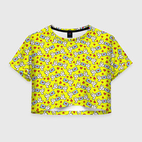 Женская футболка Crop-top 3D с принтом Весточка Любви в городе Новоалтайск, 100% полиэстер | круглая горловина, длина футболки до линии талии, рукава с отворотами | love | амур | афродита | валентинка | влюбленность | вторая половинка | купидон | любовь | нежность | отношения | подарок любви | поцелуй | праздник любви | романтика | свадьба | свидание | семья