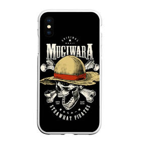 Чехол для iPhone XS Max матовый с принтом MUGIWARA ONE PIECE в городе Новоалтайск, Силикон | Область печати: задняя сторона чехла, без боковых панелей | anime | luffy | one piece | onepiece | usopp | zoho | zoro | аниме | большой куш | ван пис | ванпис | вон пис | луфи | луффи | манки д луффи | пират | скелет | шляпа