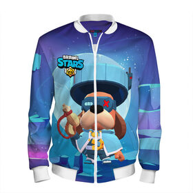 Мужской бомбер 3D с принтом Генерал Гавс brawl stars в городе Новоалтайск, 100% полиэстер | застегивается на молнию, по бокам два кармана без застежек, по низу бомбера и на воротнике - эластичная резинка | Тематика изображения на принте: brawl | brawl stars | brawlstars | brawl_stars | jessie | бравл | бравлер руффс | бравлстарс | генерал гавс