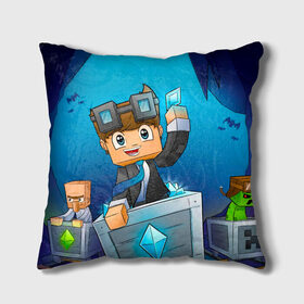 Подушка 3D с принтом Minecraft в городе Новоалтайск, наволочка – 100% полиэстер, наполнитель – холлофайбер (легкий наполнитель, не вызывает аллергию). | состоит из подушки и наволочки. Наволочка на молнии, легко снимается для стирки | Тематика изображения на принте: minecraft | алекс | белый | блоки | ведьма | взрывчатка | визера | волк | гаст | добывать | дракон | зеленый куб | зомби | игра | крафт | крипер | кубики | лошадка | майн | майнкрафт | манкрафт | овечка | оцелот