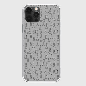 Чехол для iPhone 12 Pro Max с принтом шахматы в городе Новоалтайск, Силикон |  | bishop | chess pieces | game | king | knight | pattern | pawn | queen | rook | sport | texture | король | ладья | паттерн | пешка | текстура | ферзь | шахматные фигуры