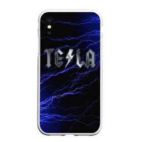 Чехол для iPhone XS Max матовый с принтом TESLA в городе Новоалтайск, Силикон | Область печати: задняя сторона чехла, без боковых панелей | ac | acdc | america | auto | car | cars | dc | electro | elon | logo | musk | rock | space | spacex | tesla | usa | x | авто | автомобиль | илон | космос | лого | логотип | маск | машина | молнии | молния | музыка | рок | тесла | электричест