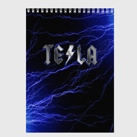 Скетчбук с принтом TESLA в городе Новоалтайск, 100% бумага
 | 48 листов, плотность листов — 100 г/м2, плотность картонной обложки — 250 г/м2. Листы скреплены сверху удобной пружинной спиралью | Тематика изображения на принте: ac | acdc | america | auto | car | cars | dc | electro | elon | logo | musk | rock | space | spacex | tesla | usa | x | авто | автомобиль | илон | космос | лого | логотип | маск | машина | молнии | молния | музыка | рок | тесла | электричест