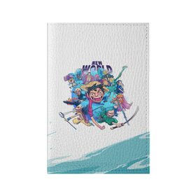 Обложка для паспорта матовая кожа с принтом One piece в городе Новоалтайск, натуральная матовая кожа | размер 19,3 х 13,7 см; прозрачные пластиковые крепления | Тематика изображения на принте: anime | one piece | аниме | анимэ | большой куш | ван пис | король пиратов | луффи | пират | пираты | пираты соломенной шляпы | рыжий шанкс | эйтиро одо
