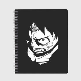 Тетрадь с принтом One piece в городе Новоалтайск, 100% бумага | 48 листов, плотность листов — 60 г/м2, плотность картонной обложки — 250 г/м2. Листы скреплены сбоку удобной пружинной спиралью. Уголки страниц и обложки скругленные. Цвет линий — светло-серый
 | Тематика изображения на принте: anime | one piece | аниме | анимэ | большой куш | ван пис | король пиратов | луффи | пират | пираты | пираты соломенной шляпы | рыжий шанкс | эйтиро одо